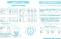Plavební řád a ceník jízdného v roce 2011
