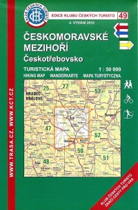 Turistická mapa KČT 1:50 000 č.49 Českomoravské mezihoří - Českotřebovsko
