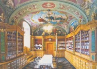 Letovice - historická lékárna v klášteře Milosrdných bratří