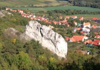 Klentnická skála a obec Klentnice