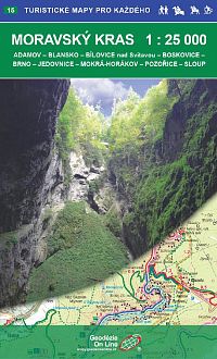 Turistická mapa 1:25 000 Moravský kras, 4. vydání