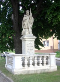 Horní Věstonice - socha sv. Floriána