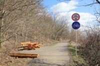 Nová stezka na katastru Strachotína pro pěší a cyklisty