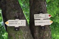 Turistické rozcestí Brandýs nad Orlicí, rehabilitační ústav