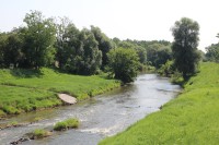 Řeka Jihlava na okraji města