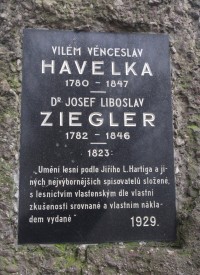 Památník V. V. Havelky  a  J. L. Zieglera