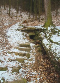 Kamenná studánka na Kuřimské hoře