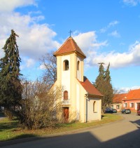 Brno-Dolní Heršpice - kaple sv. Kateřiny Sienské