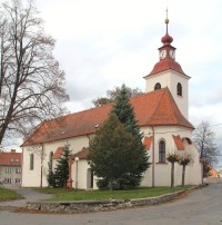 Kostel sv. Jiří v Čebíně