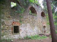 Adršpach-Zdoňov -zřícenina kostela/kláštera/ Panny Marie