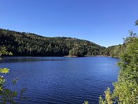 Jezero Trollsvannet, Vestfold a Telemark, Norsko