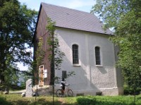 Dnes již opravená kaple v Hůrce
