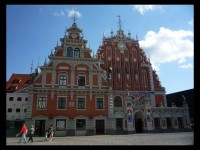 Riga - dům Černohlavců