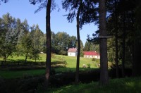 Jeden z pohledů na osadu Bedřichov (za Horní Stropnicí)