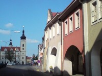 Pohled k centru M.Boleslavi