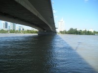 Moderní Víden s Dunajem