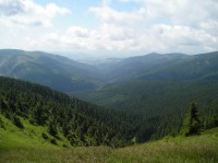 Králický Sněžník 1424 m.n.m.