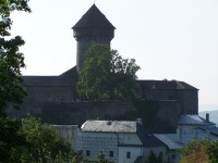 Pohled na hrad od Křížova
