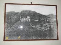 Původní podoba hradu Račice