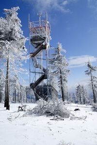 Ruprechtický špičák v Javořích horách - rozhledna