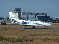 Cessna Citation na letišti v Kissimmee