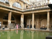 Ŕímské lázně v Bath - Anglie
