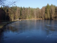 rybníky sousedící s nejzápadnějším místem ČR