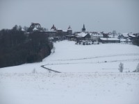 Hohenberg v zimě