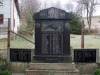 Památník obětem 1.světové války v Dolních Pasekách