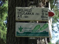 Trojmezí  Sasko,Bavorsko,Česko :Drei Landeck Ecke