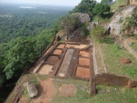 zbytky voj.pevnosti pod Sigiriyí