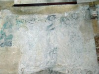 Freska v hradní kapli