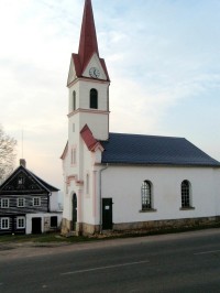 Svojkovský kostel sv. Václava