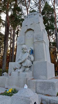 památník k uctění ukrajinských mrtvých