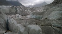 Aletschský ledovec zblízka