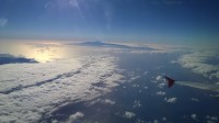 Letecký pohled na Tenerife.