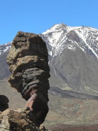 Roque Chinchado - nejfotografovanější skalní útvar na Tenerife..