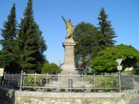 náměstí se sochou K.H. Borovského.