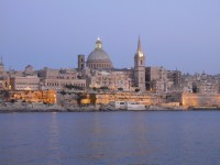 Valletta, hlavní město Malty.