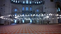 Interiér mešity Süleymaniye.