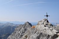 Watzmann Mittelspitze 2713 m - nejvyšší vrchol masivu.