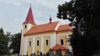 Kostel v Koněšíně.