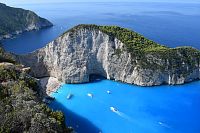 Pláž Navagio.