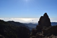 Pico de las Nieves - Sněžná hora, nejvyšší hora Gran Canaria.