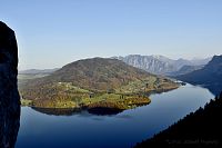 Ferrata Drachenwand u Mondsee.