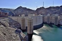 Přehrada Hoover Dam.