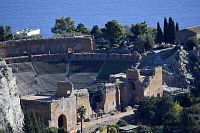 Řecké divadlo v Taormině.