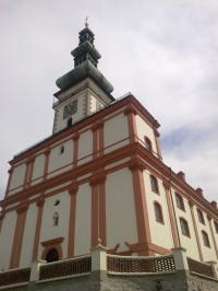 barokní kostel v Polné