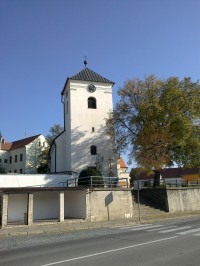 Kostel ve Starovičkách.