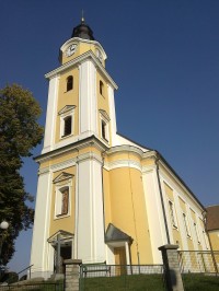 Kostel v Mutěnicích.